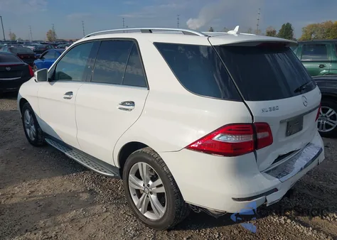 2015 Mercedes-Benz Ml 350 4Matic from USA, damaged, VIN 4JGDA5HBXFA466955